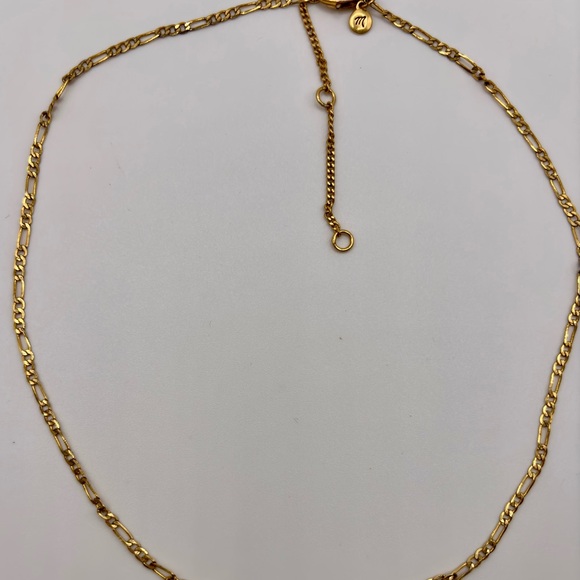 Madewell Figaro Chain Necklace Gold Plated - Picture 3 of 5